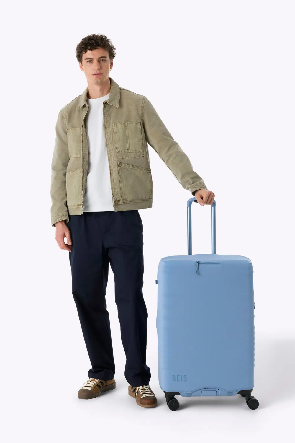 Beis Hybrid Check-In coprivaligia da stiva azzurro