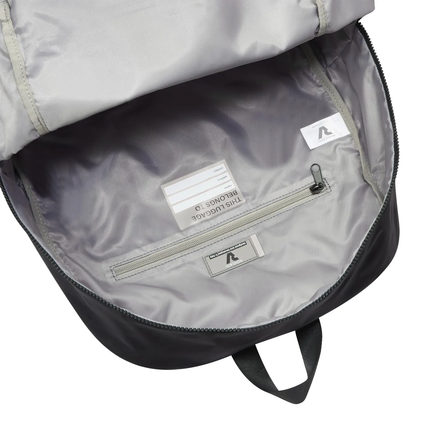Roncato Compact Zaino Ryanair 40x20x25 Nero Pieghevole 23L