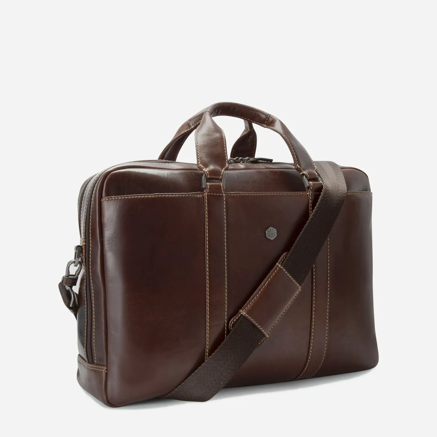 Jekyll & Hide Large Laptop Briefcase cartella 17" nera RFID