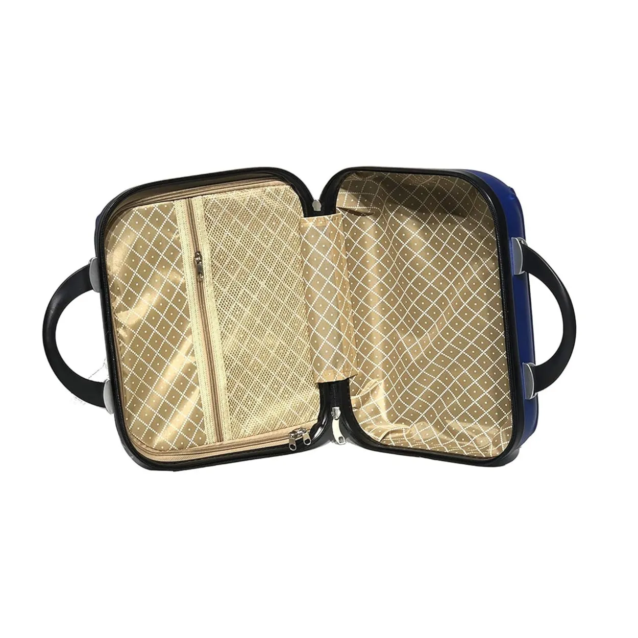 CELIMS Linea S Bagaglio a Mano 55 cm Blu con Beauty ABS