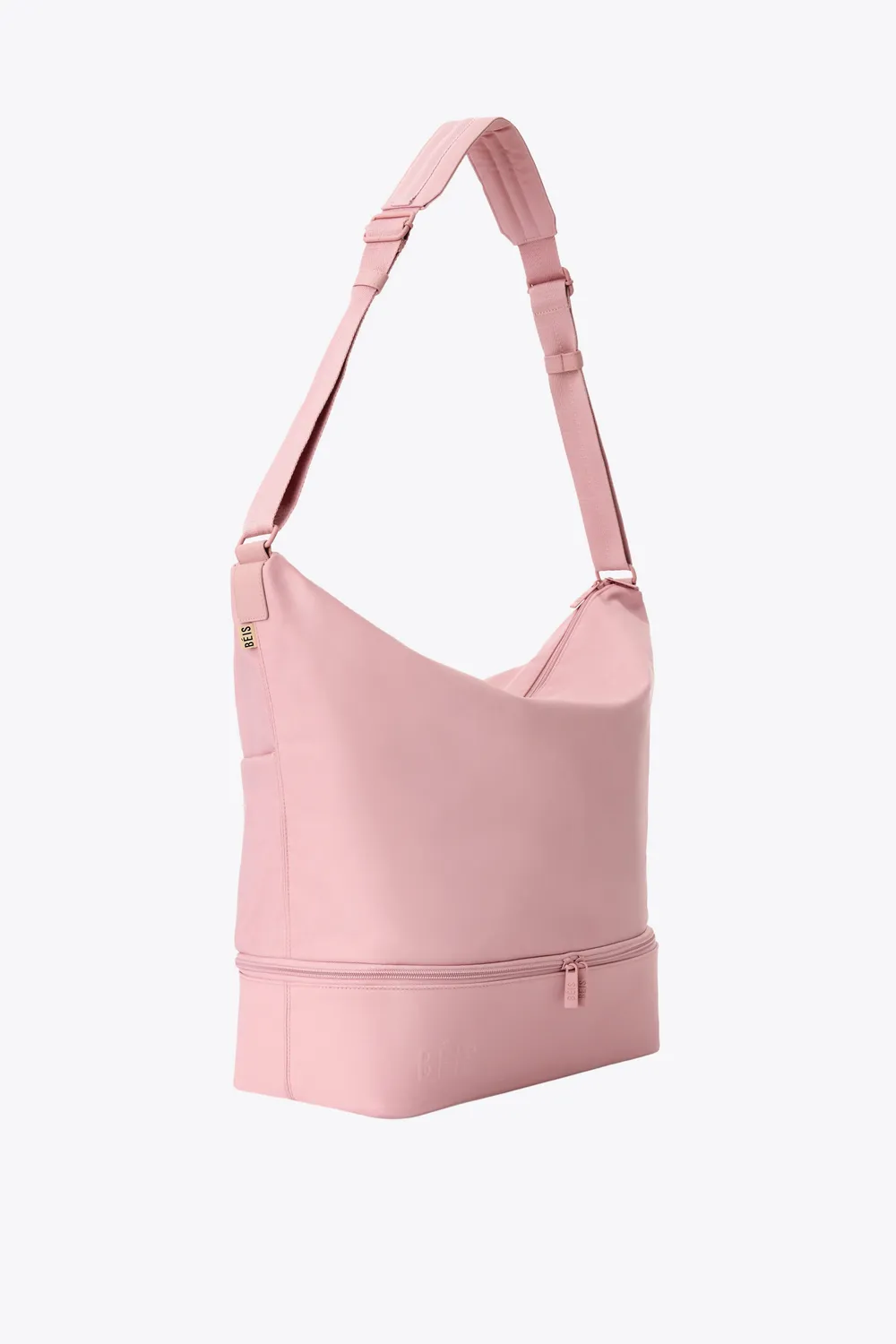 Beis Crescent Weekender borsone atlas pink nylon scarpe