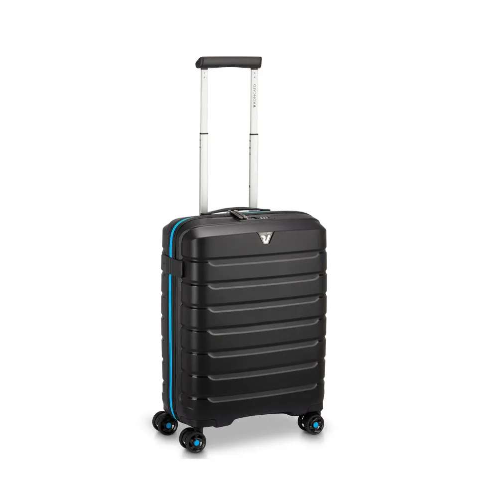 Roncato B-Flying Neon trolley cabina 55 cm nero