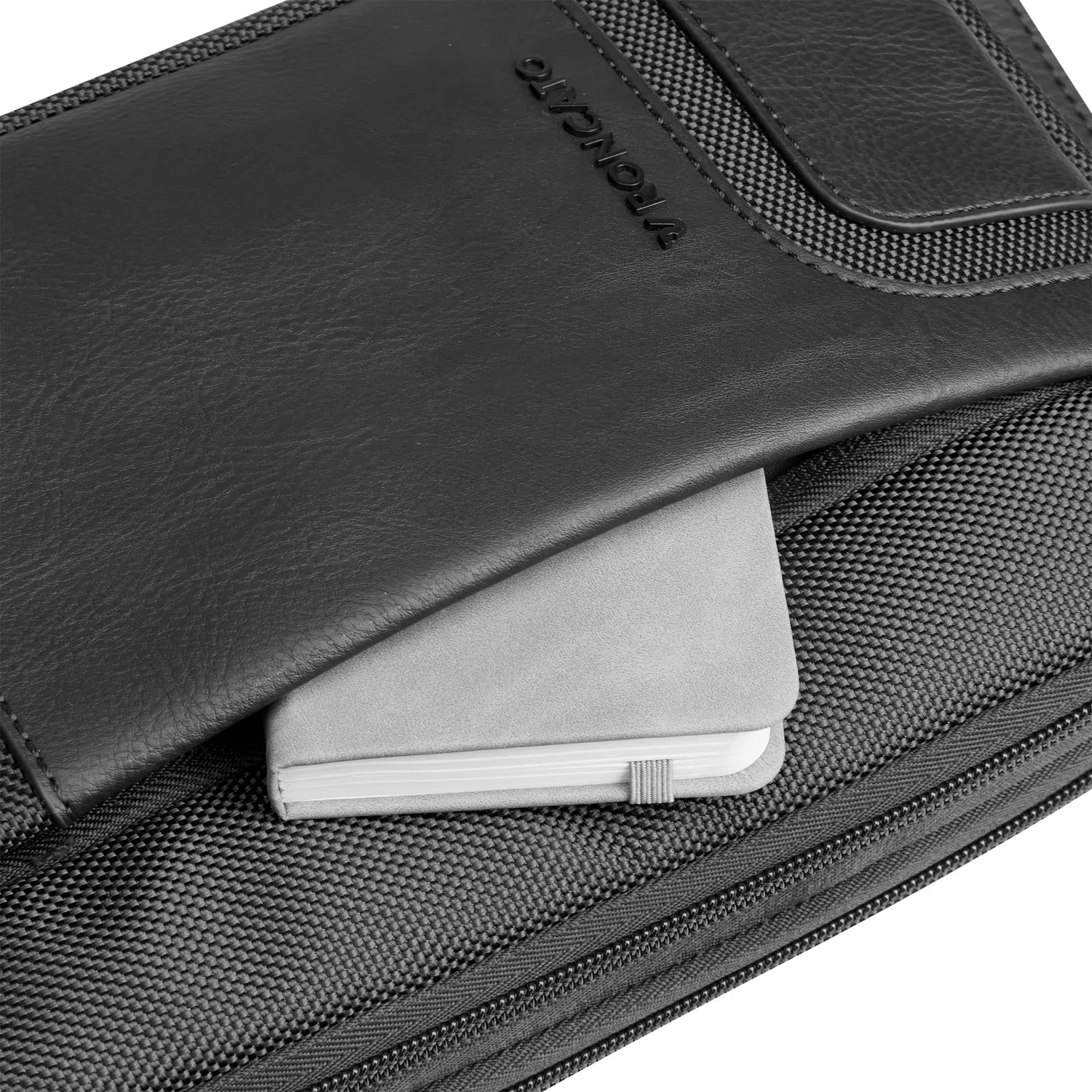 Roncato Panama 4.0 Borsello Uomo Nero 14,5x23 cm