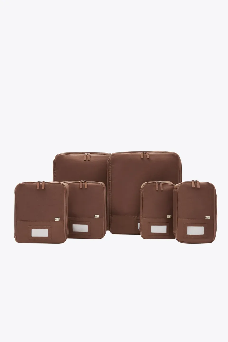 Beis Compression Packing Cubes packing cubes 6 pezzi maple compressione