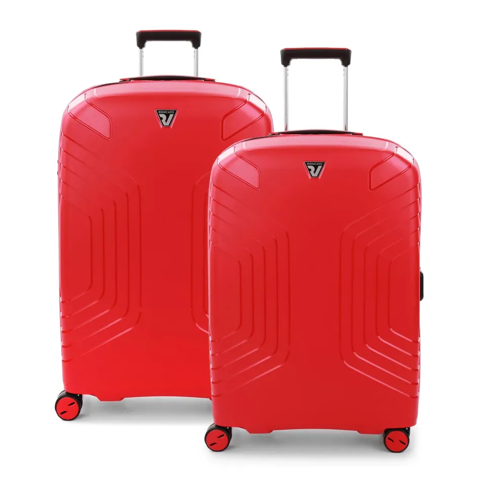 Roncato Ypsilon 4.0 Set 2 valigie medio+grande rosso rigido