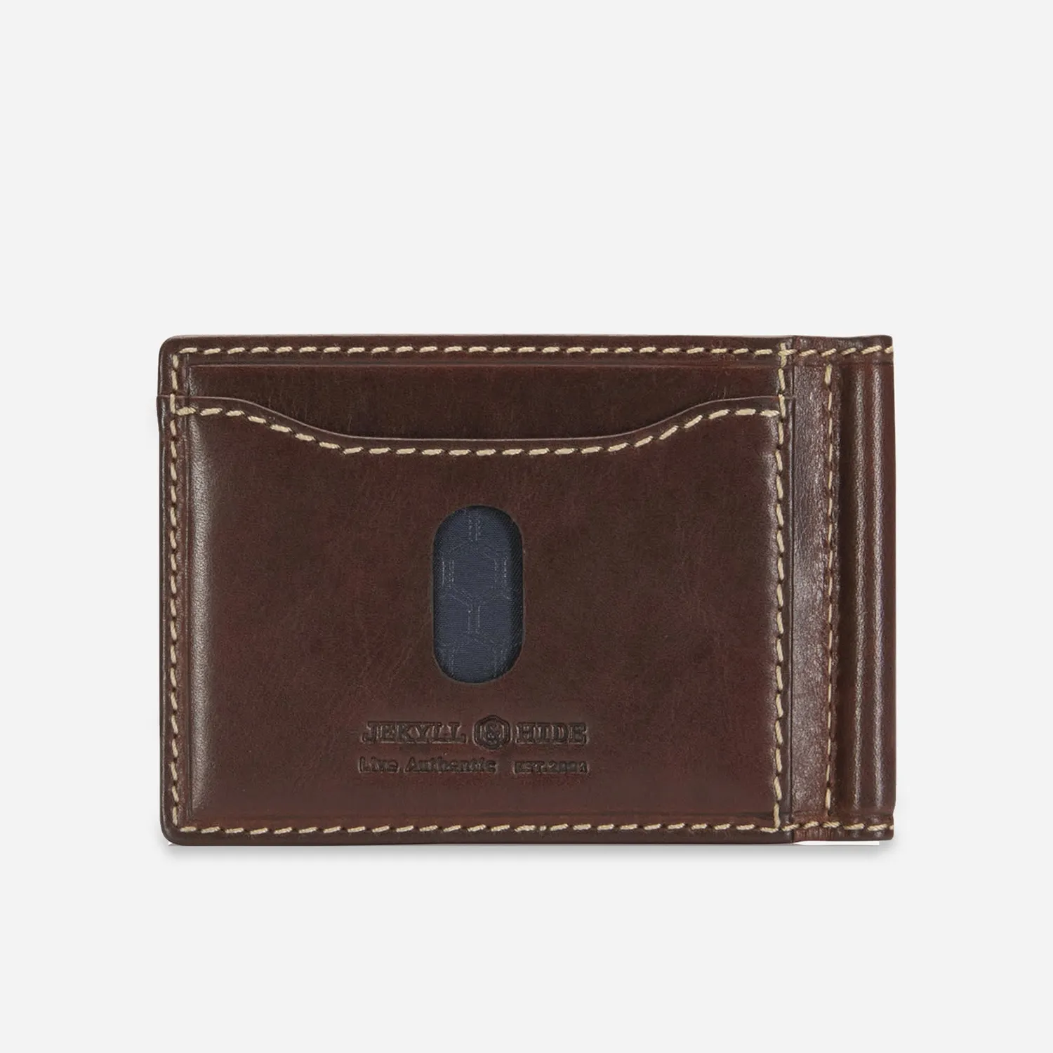 Jekyll & Hide Money Clip portafoglio fermasoldi pelle
