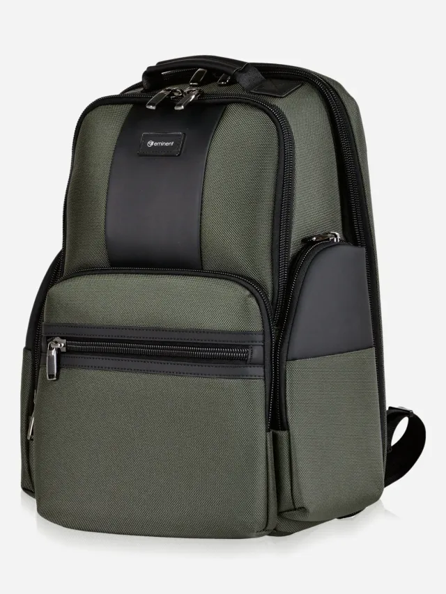 Eminent Travel Guard Zaino Verde porta PC 14" USB