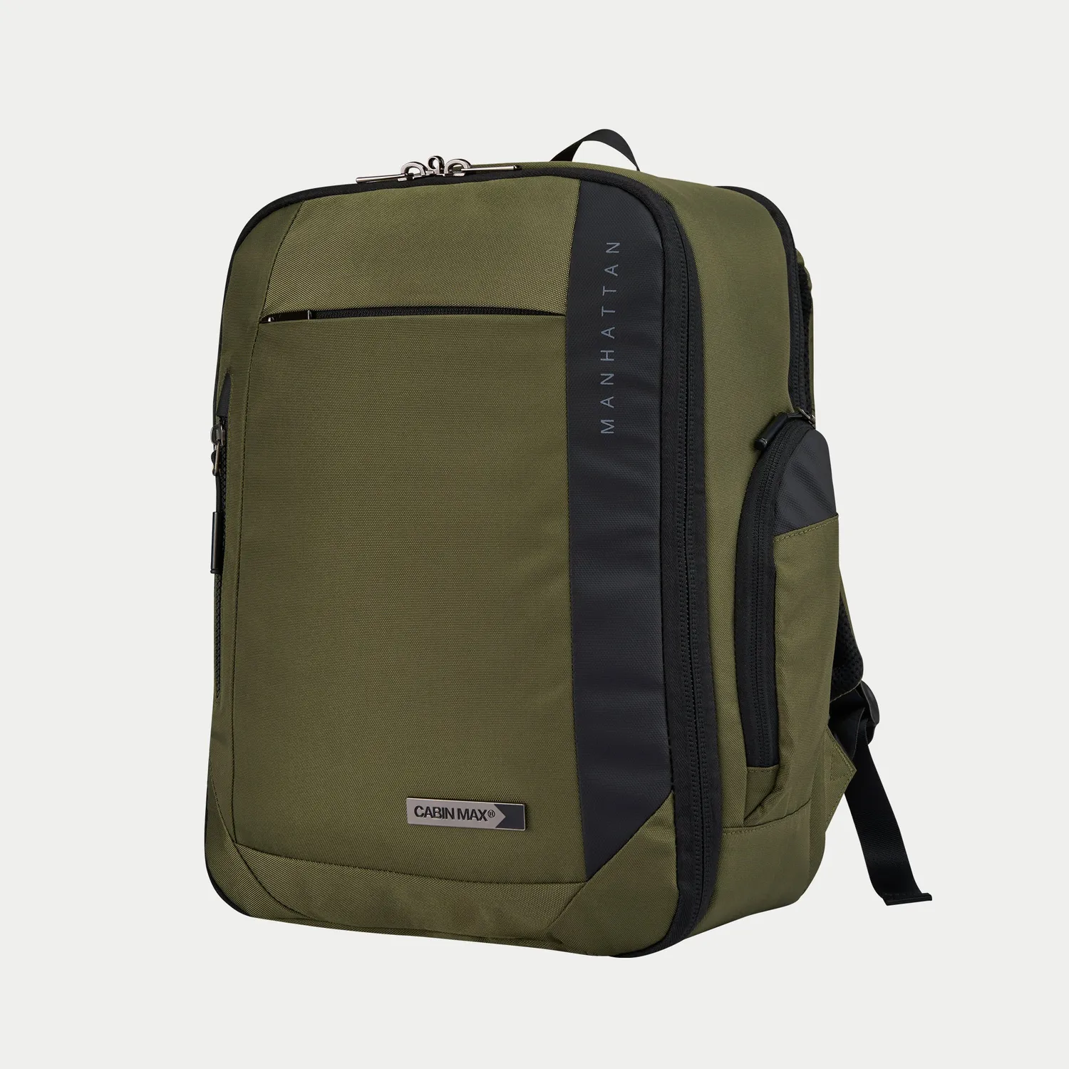 Cabin Max Manhattan Pro 24L zaino cabina 40x30x20 verde laptop