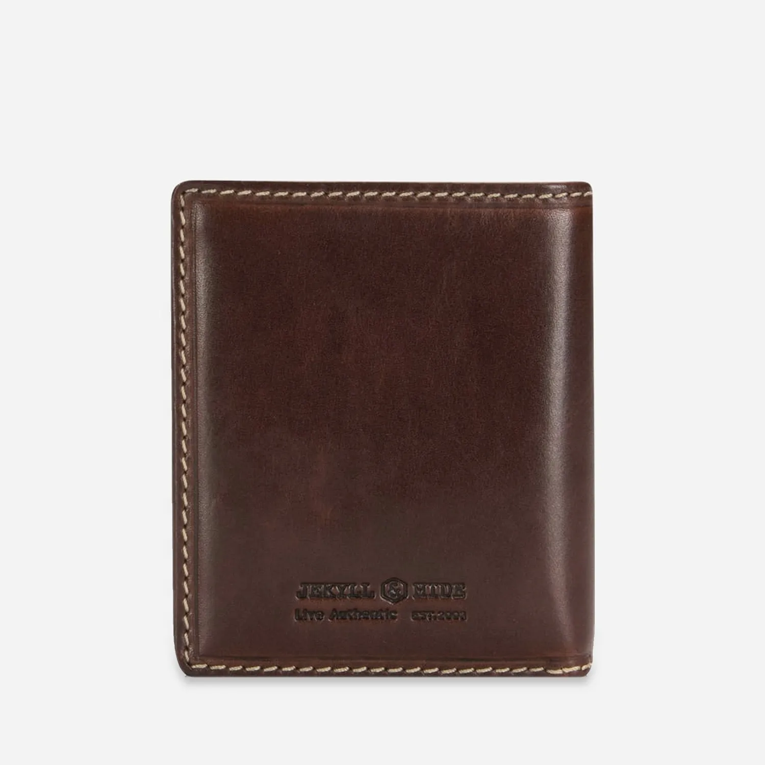 Jekyll Hide Oxford portafoglio uomo nero pelle con ID
