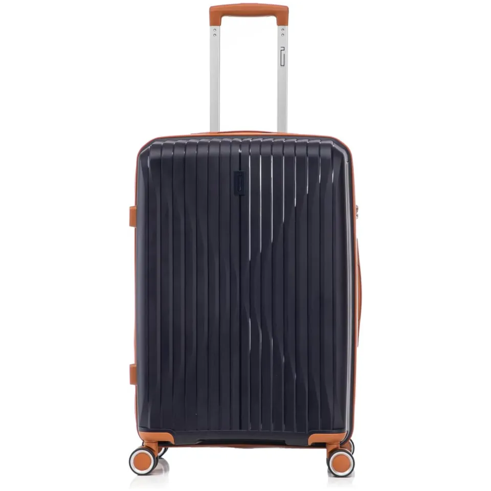 CELIMS SkyCruiser XL valigia da stiva 75 cm blu notte polipropilene