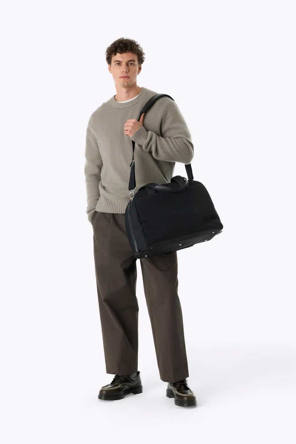 Beis The Duffle borsone viaggio nero porta PC