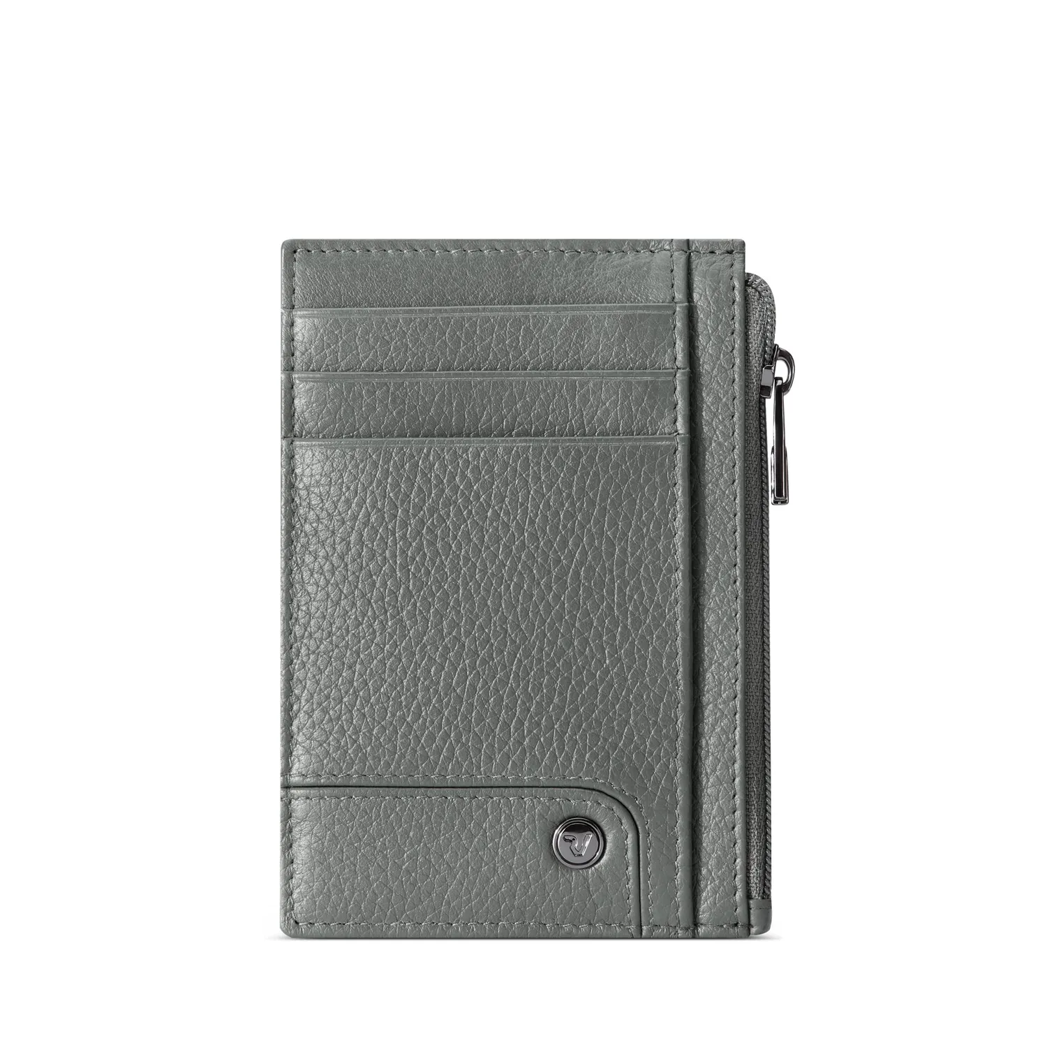 Roncato Alaska porta carte pelle blu navy 8,5 cm