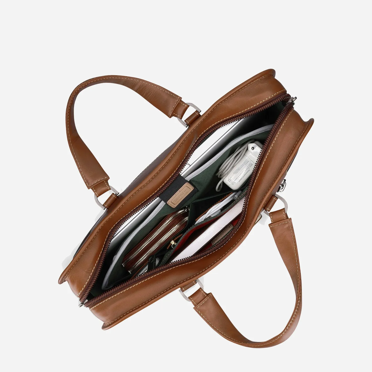Jekyll & Hide Oxford Medium Briefcase Cartella Pelle 15"