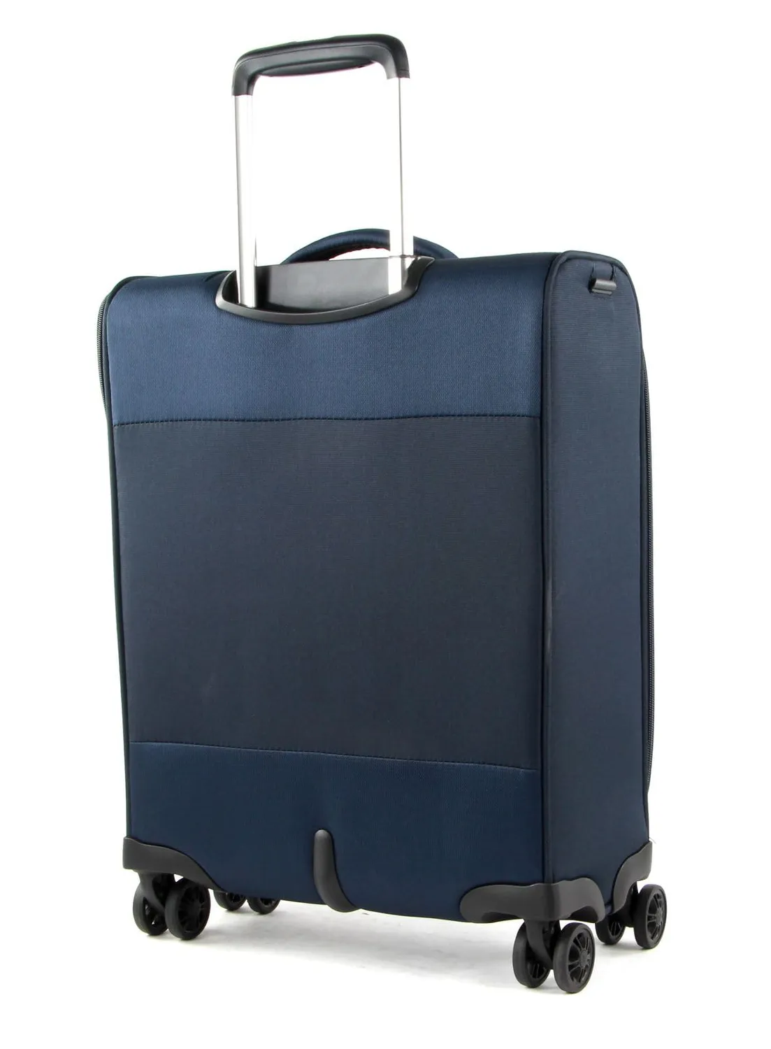 Roncato Sidetrack Trolley Cabina Morbido 4 Ruote Blu Navy con USB