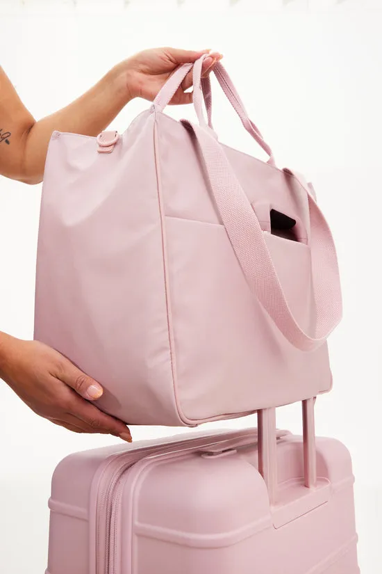 Beis East To West borsa tote rosa Atlas riciclata