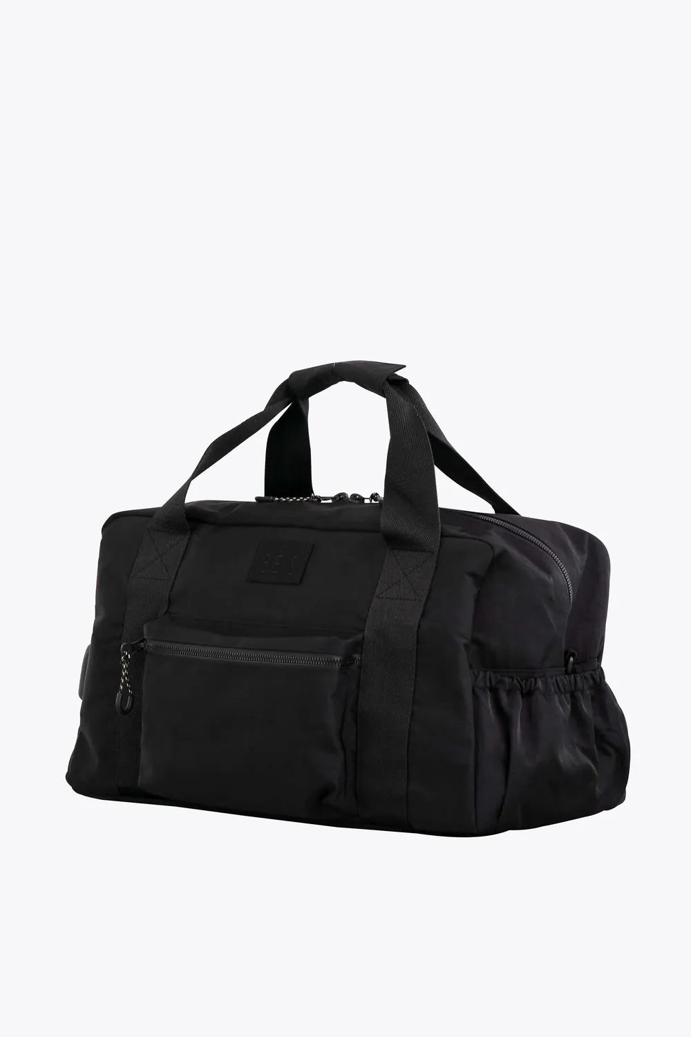 Beis Sport Duffle Backpack borsone nero convertibile