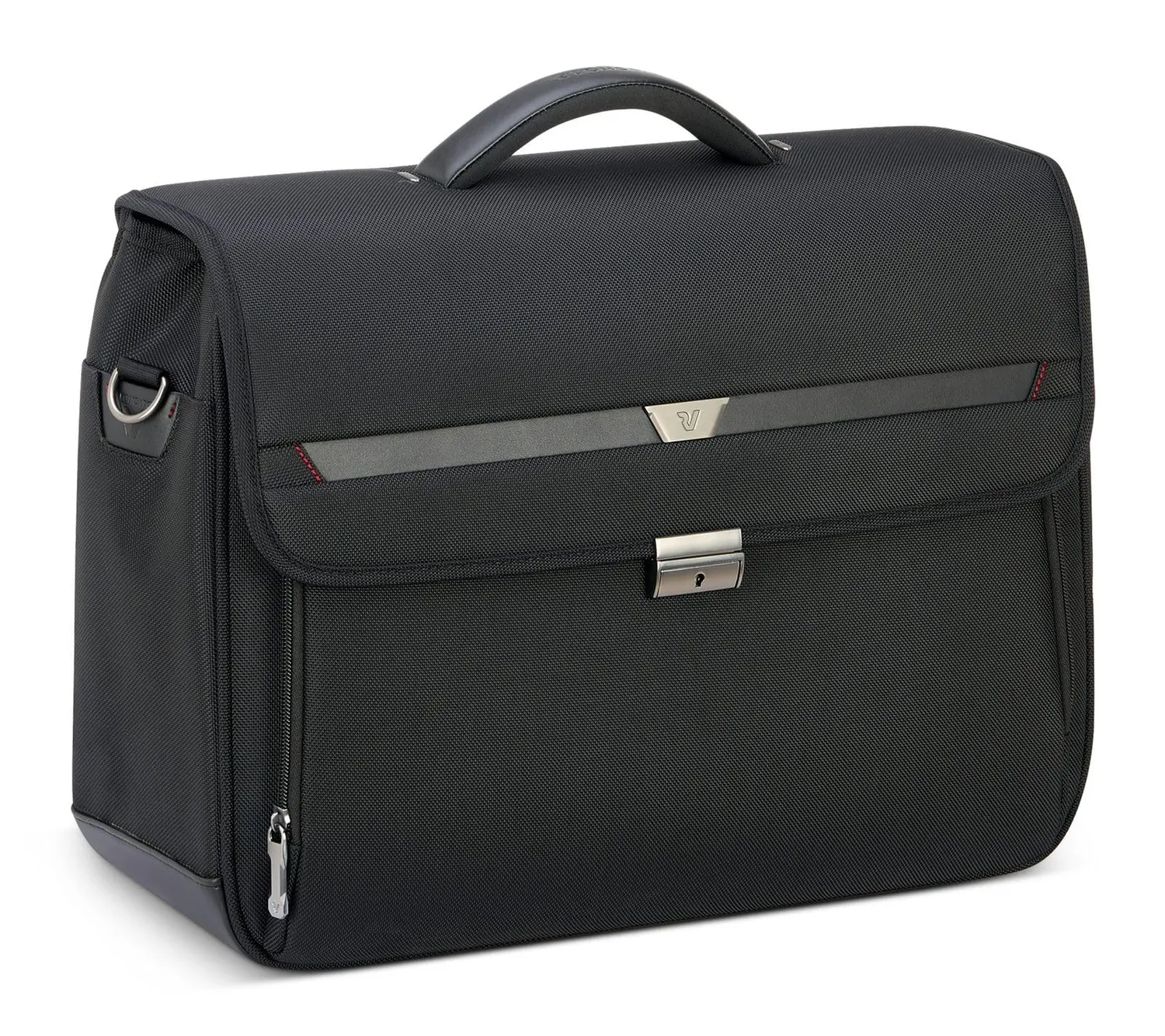 Roncato Biz 4.0 borsa viaggio con manico lungo nero