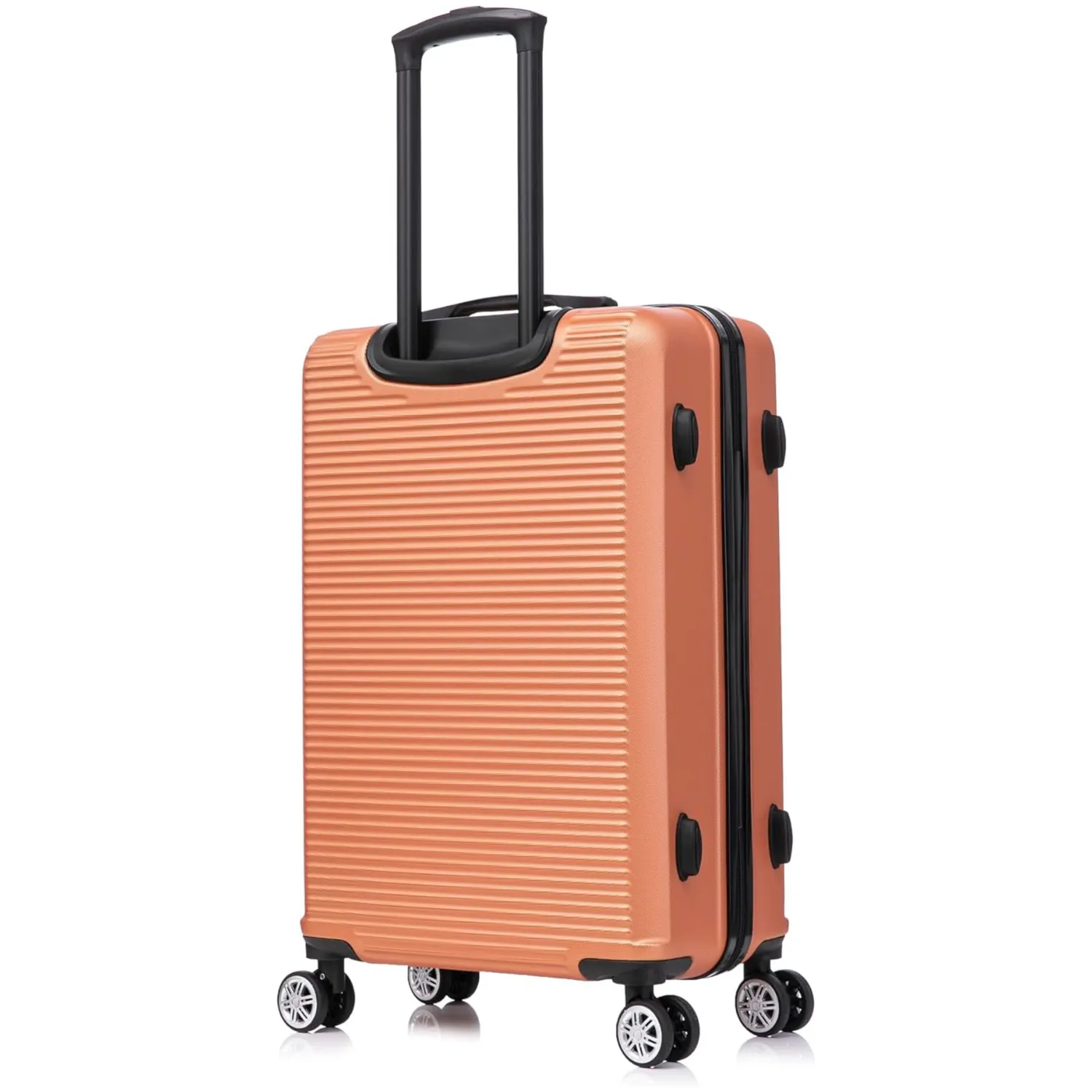 CELIMS Weekend Valigia Cabina 55 cm Nero ABS Leggera
