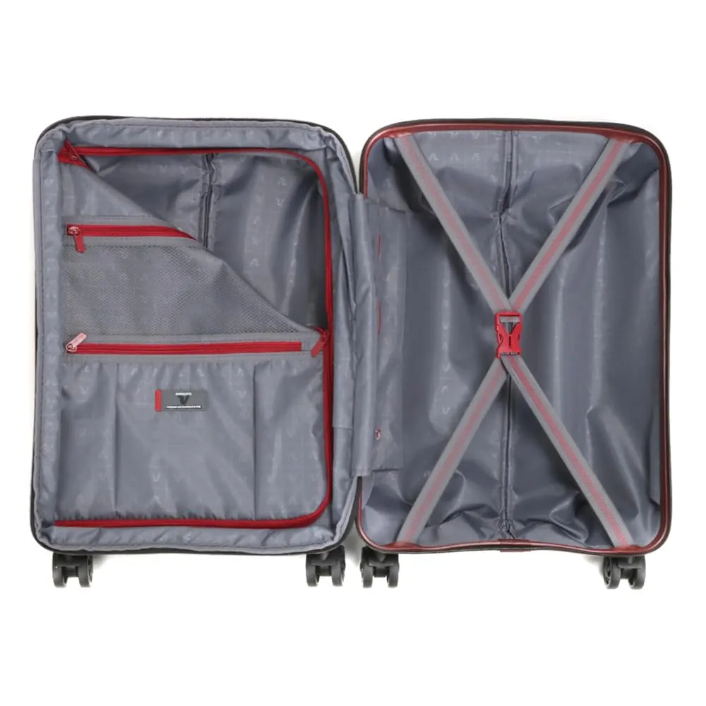 Roncato Wave Trolley Cabina 55 cm Rosso Scuro Espandibile