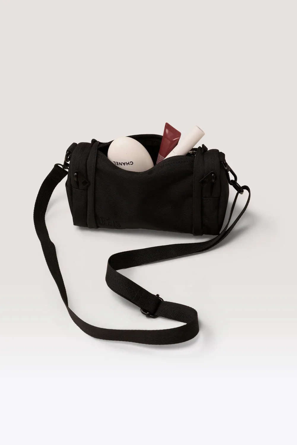 Beis Expandable Crossbody Charm tracollina Black espandibile