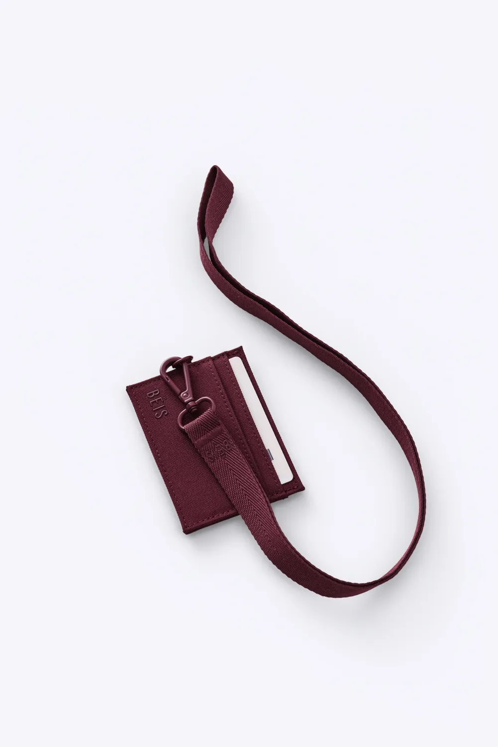 Beis ID Card Holder porta carte Burgundy