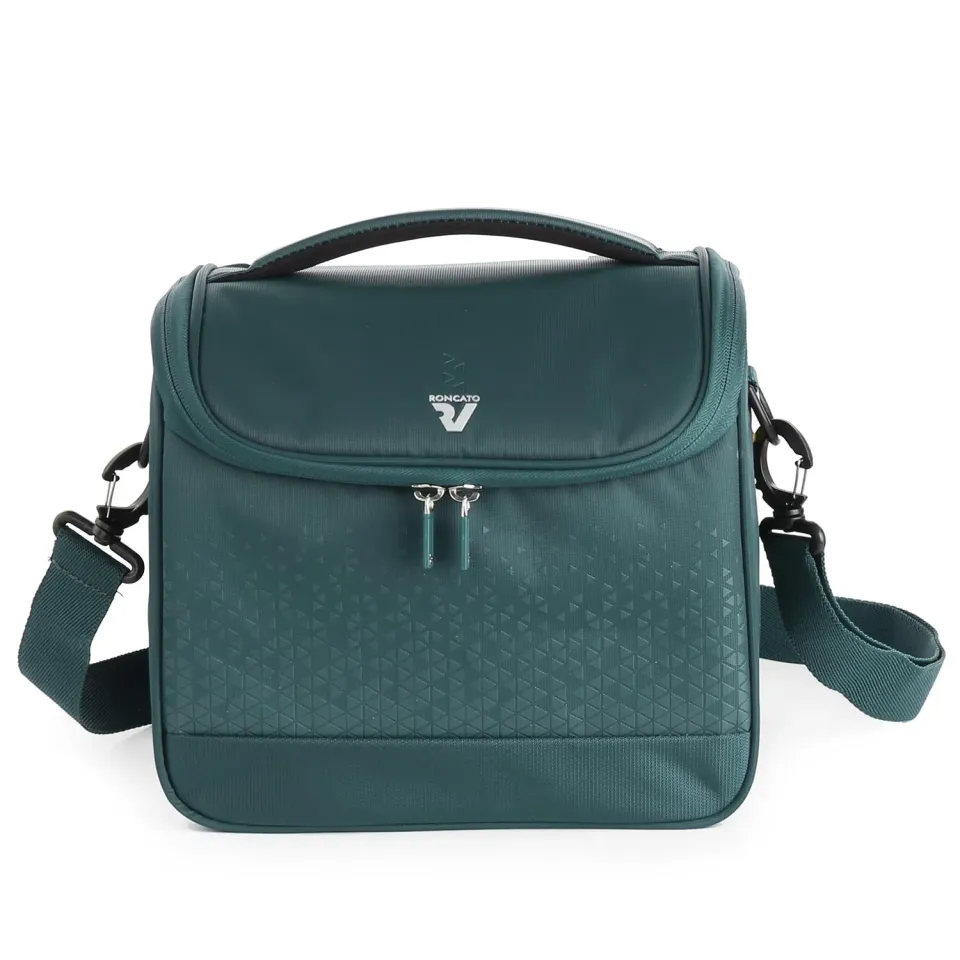 Roncato Crosslite beauty case verde bottiglia