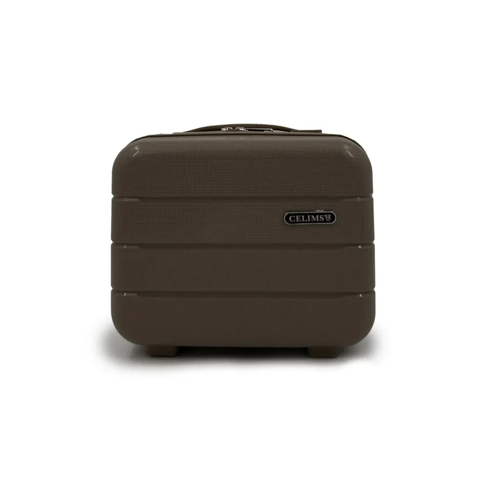 CELIMS beauty case rigido 32 cm champagne polipropilene