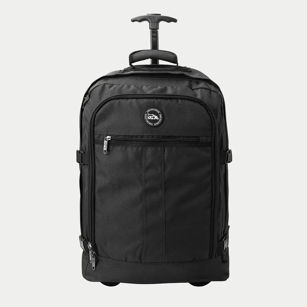 Cabin Max Lyon 44L trolley zaino 55x40x20 blu ibrido