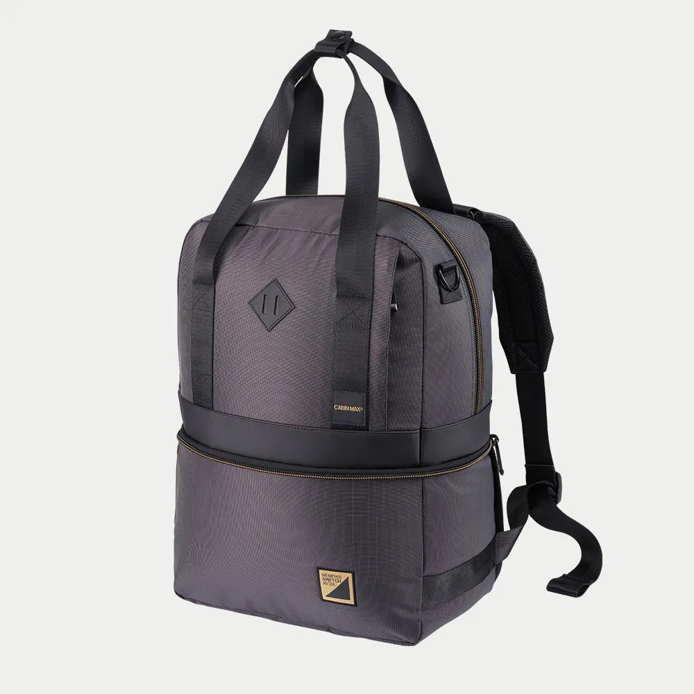 Cabin Max Memphis Switch zaino cabina 2 in 1 30L