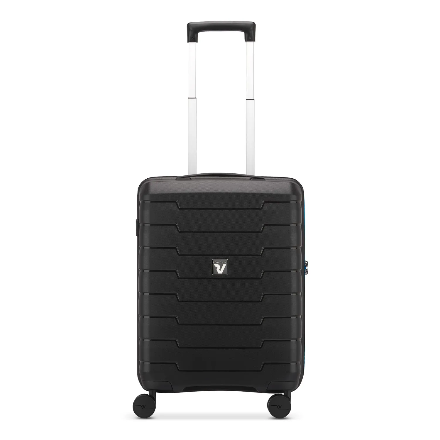 Roncato Skyline 2.0 Neon Trolley Mano 55x40x20 Nero Rigido