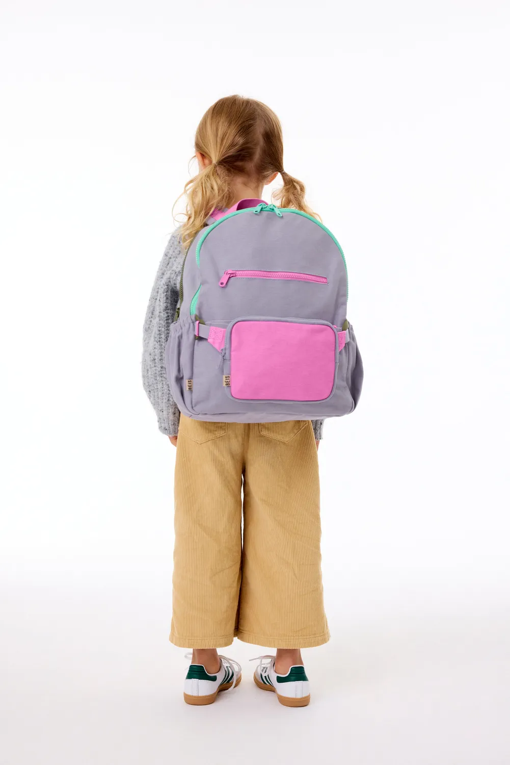 Beis Kids Backpack zaino bambino lavanda 2in1
