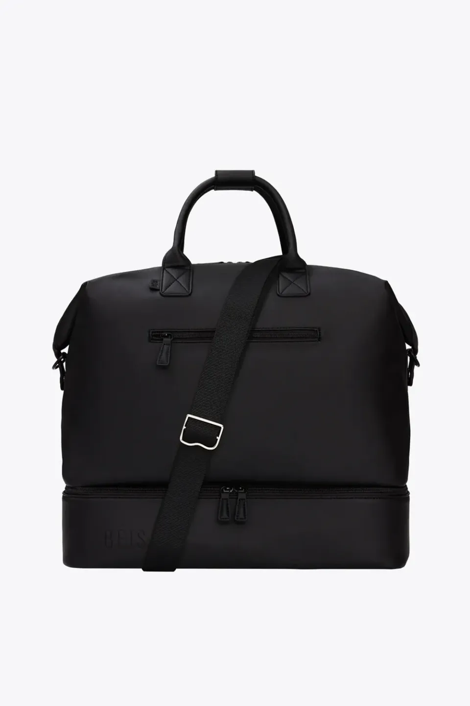 Beis Weekender Premium borsone pelle vegana nero