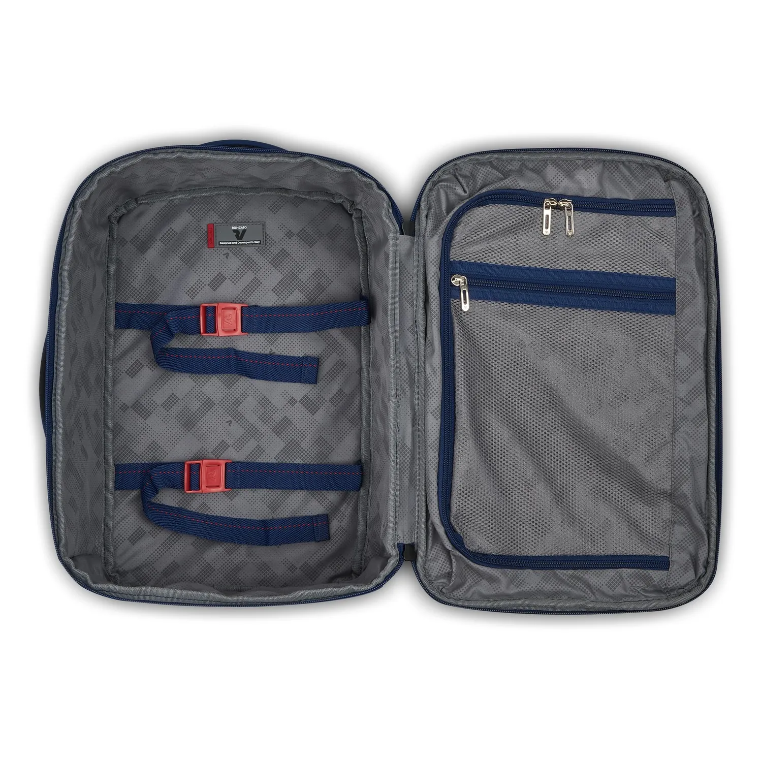 Roncato Move zaino cabina 40x25x20 blu oltremare PC 14