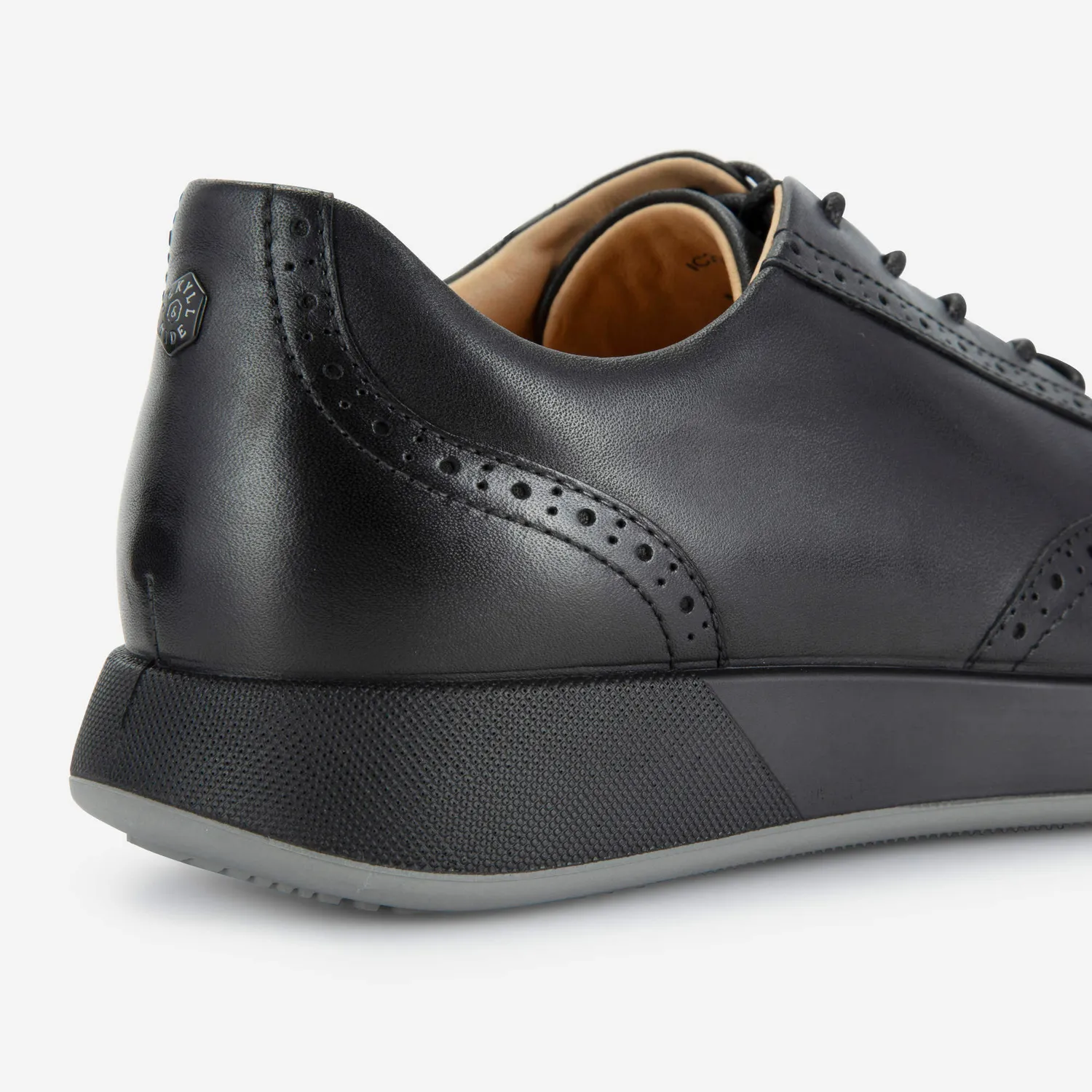Jekyll & Hide Sicily Brogue sneakers nere pelle uomo