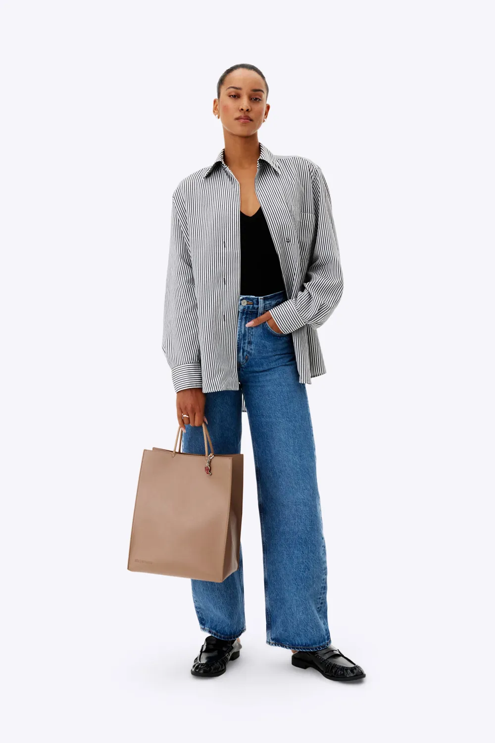 Beis Chipotle To Go Bag borsa Kraft Brown lunch