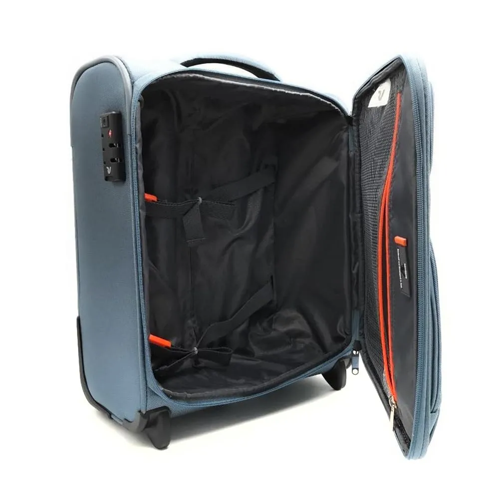 Roncato trolley cabina tessuto 45x36x20 easyJet avio TSA
