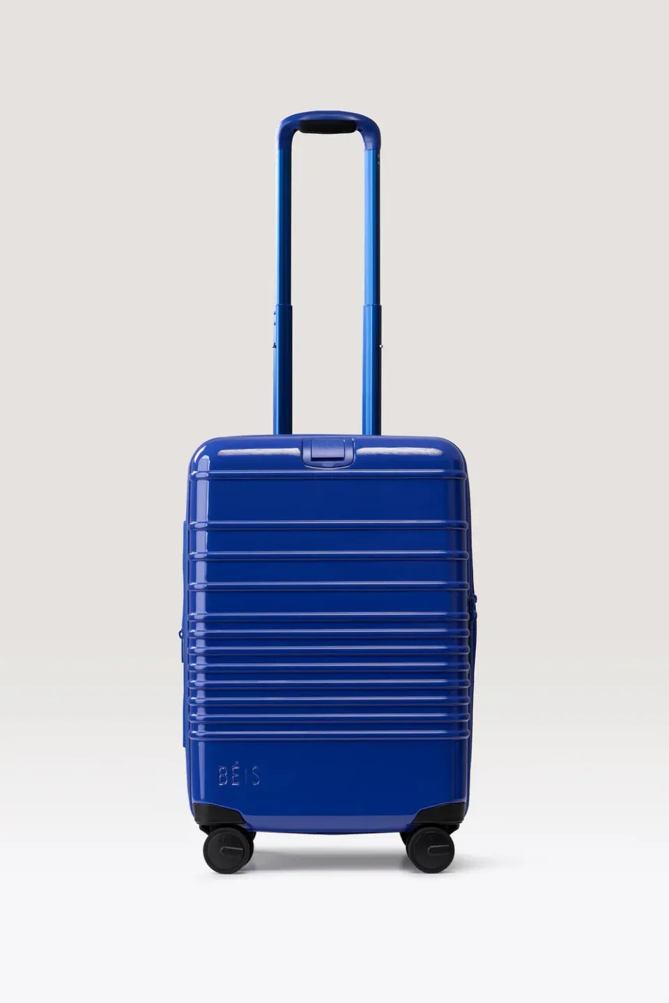 Beis The Carry-On Roller trolley cabina blu cobalt lucido