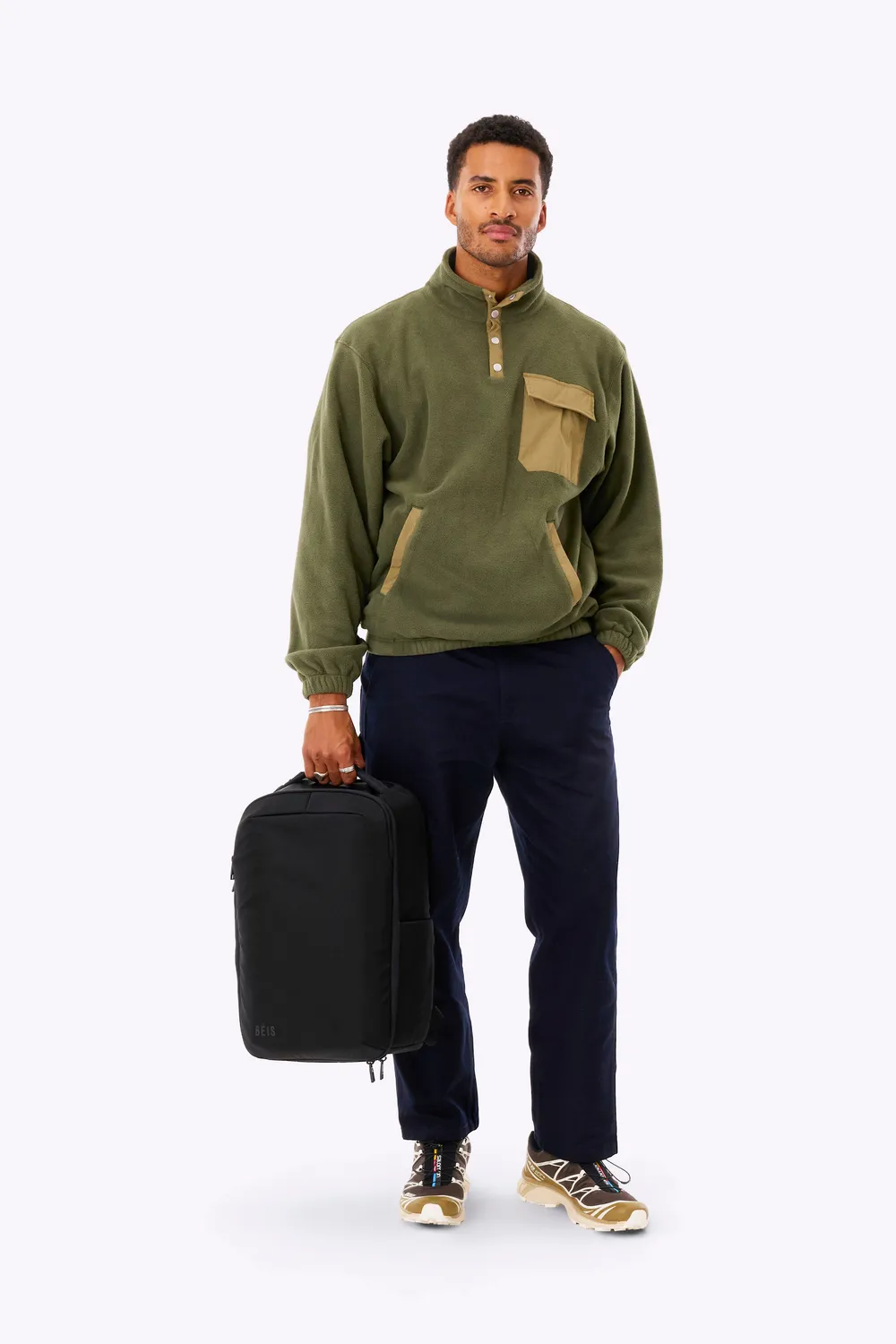 Beis Pro Travel zaino Black nylon balistico