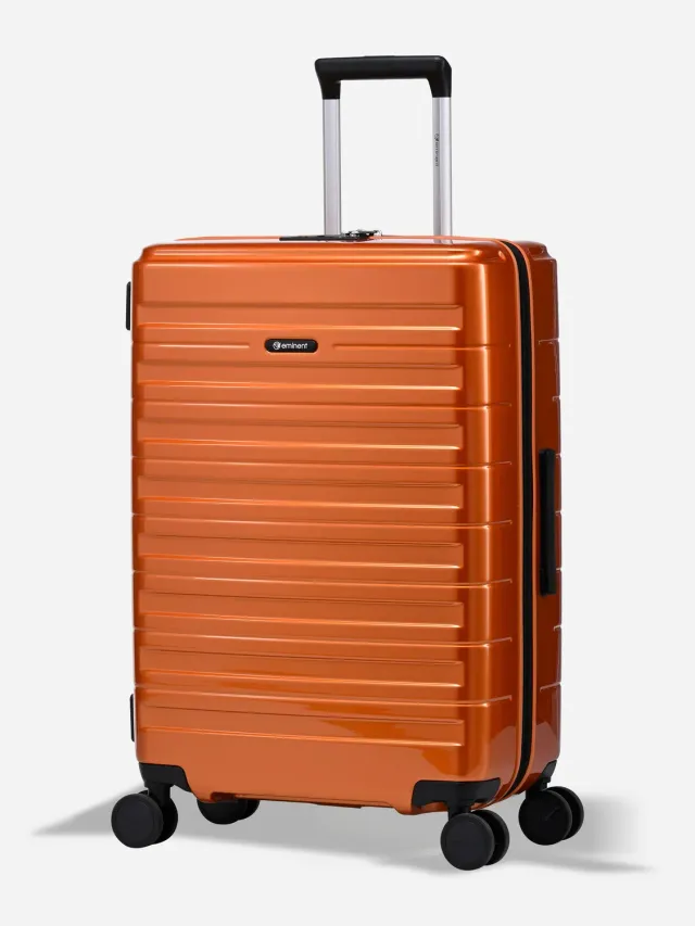 Eminent Voyager Medio Espandibile valigia arancione rigida
