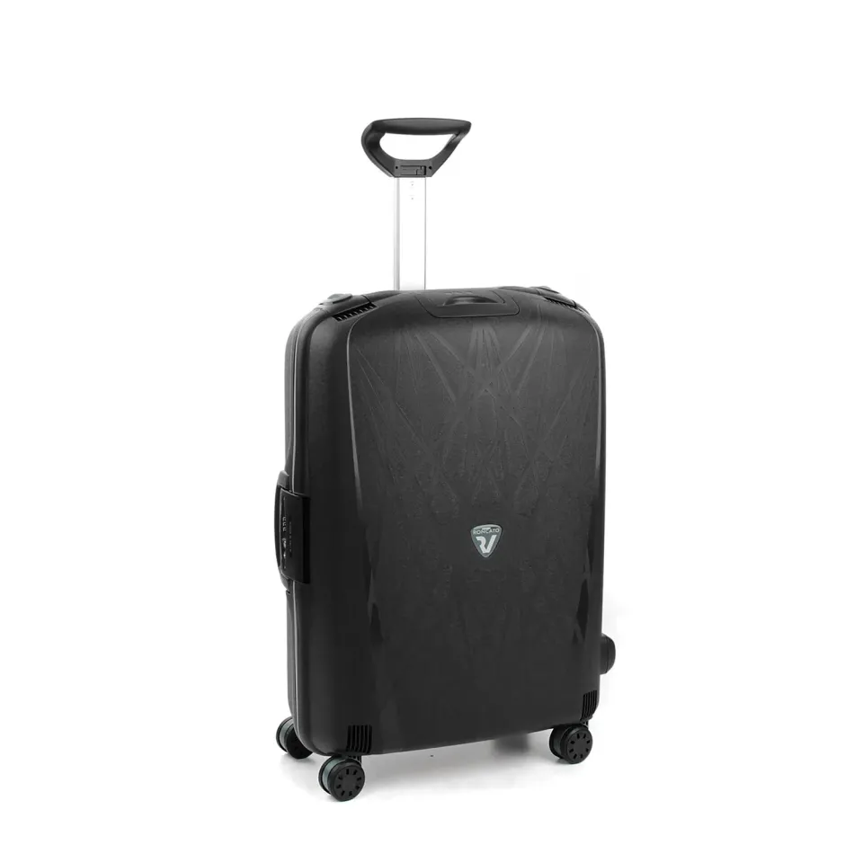 Roncato Light 68 cm trolley nero grande leggero