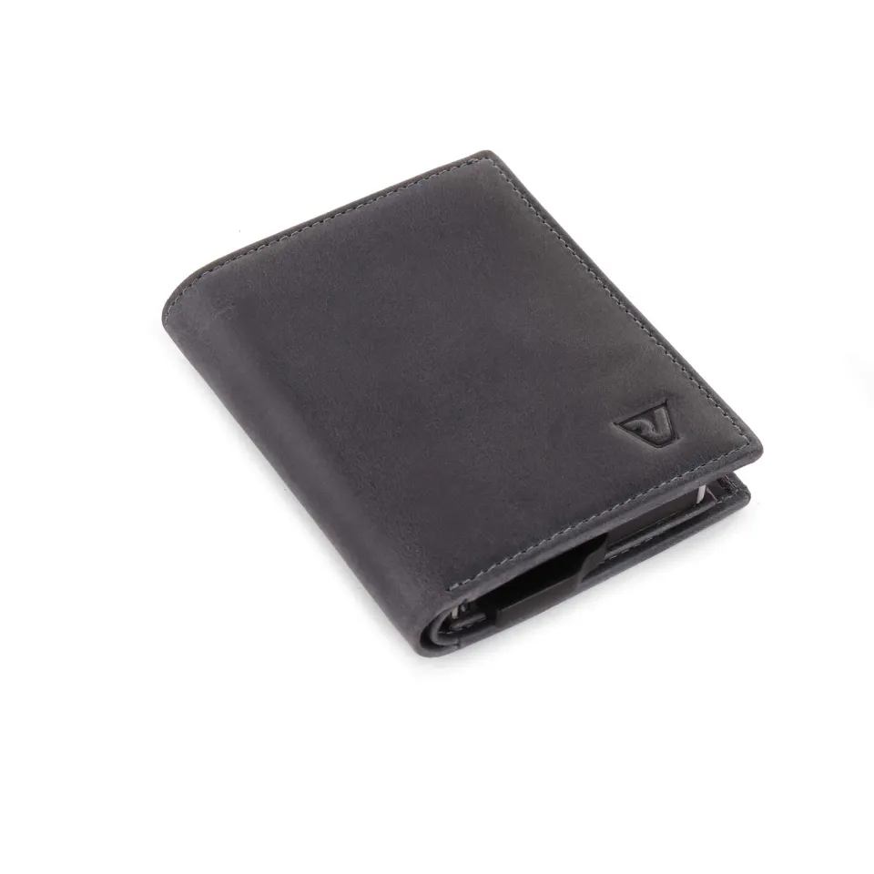 Roncato Iron portafoglio uomo pelle RFID denim