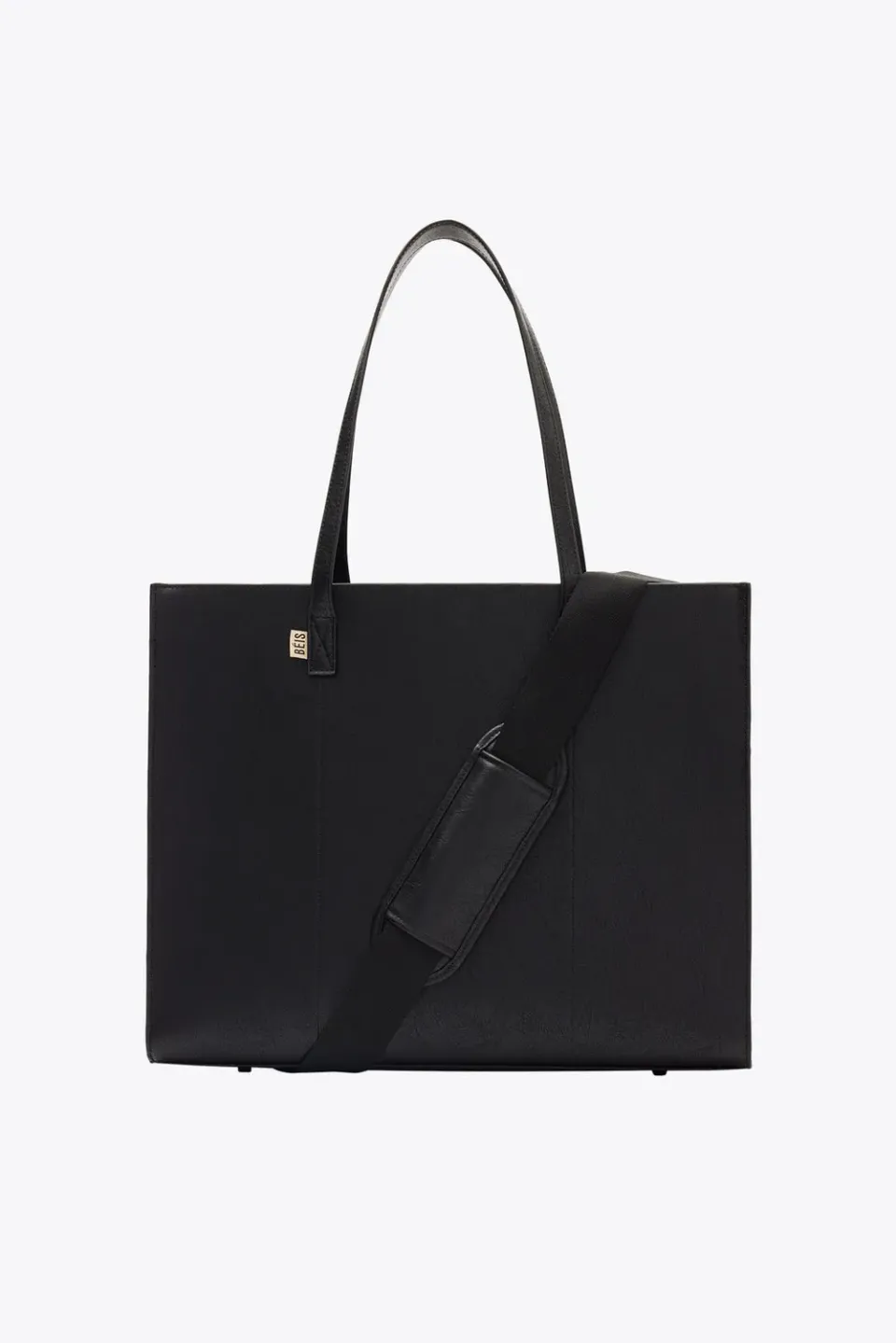 Beis Large Work Tote borsa tote nero