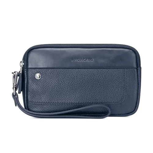 Roncato Alaska Borsello Uomo Blu Marino Piatto