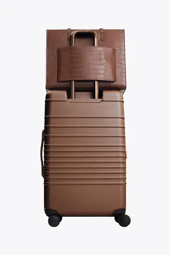 Beis Large Work Tote borsa tote acero croc