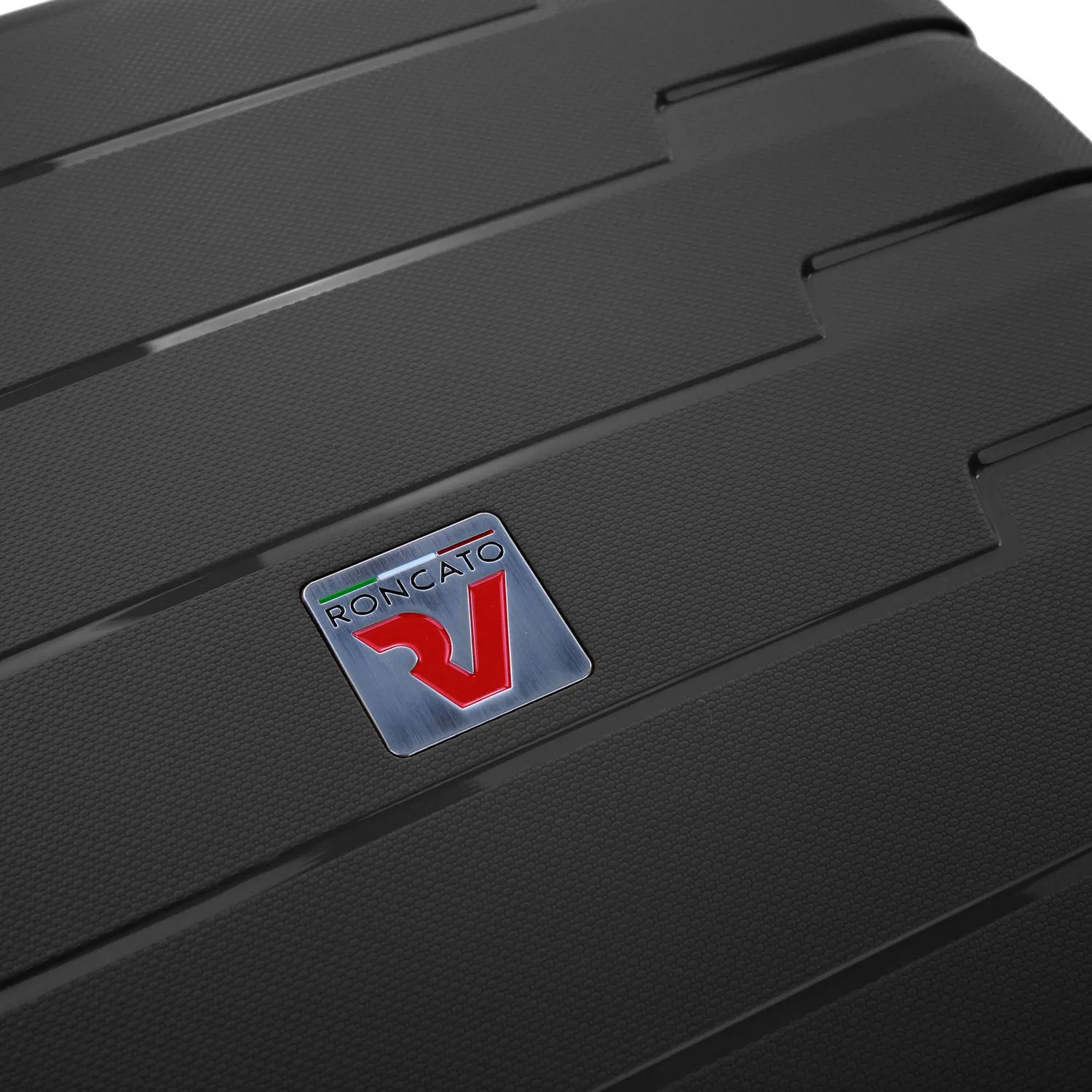Roncato Skyline valigia nera 70 cm espandibile