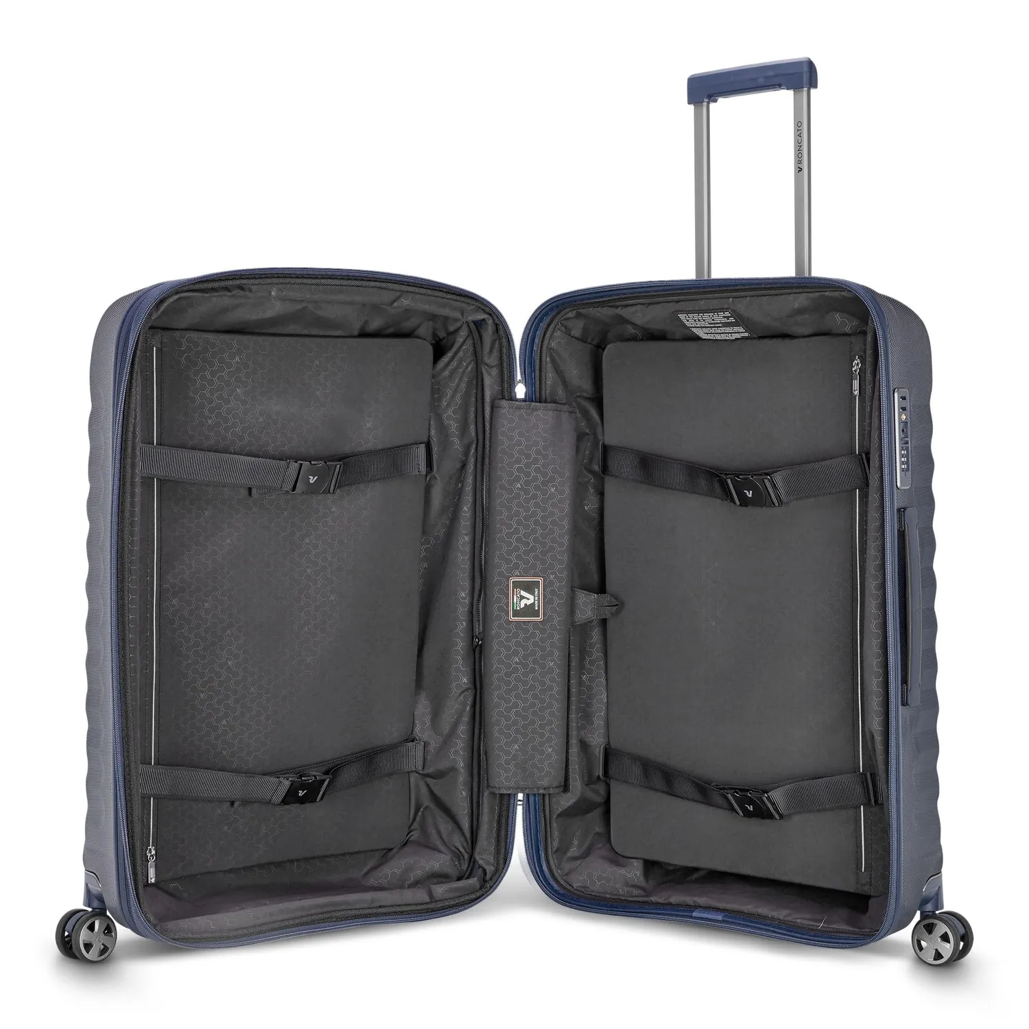 Roncato Uno Premium 3.0 Trolley 75cm Espandibile Blu