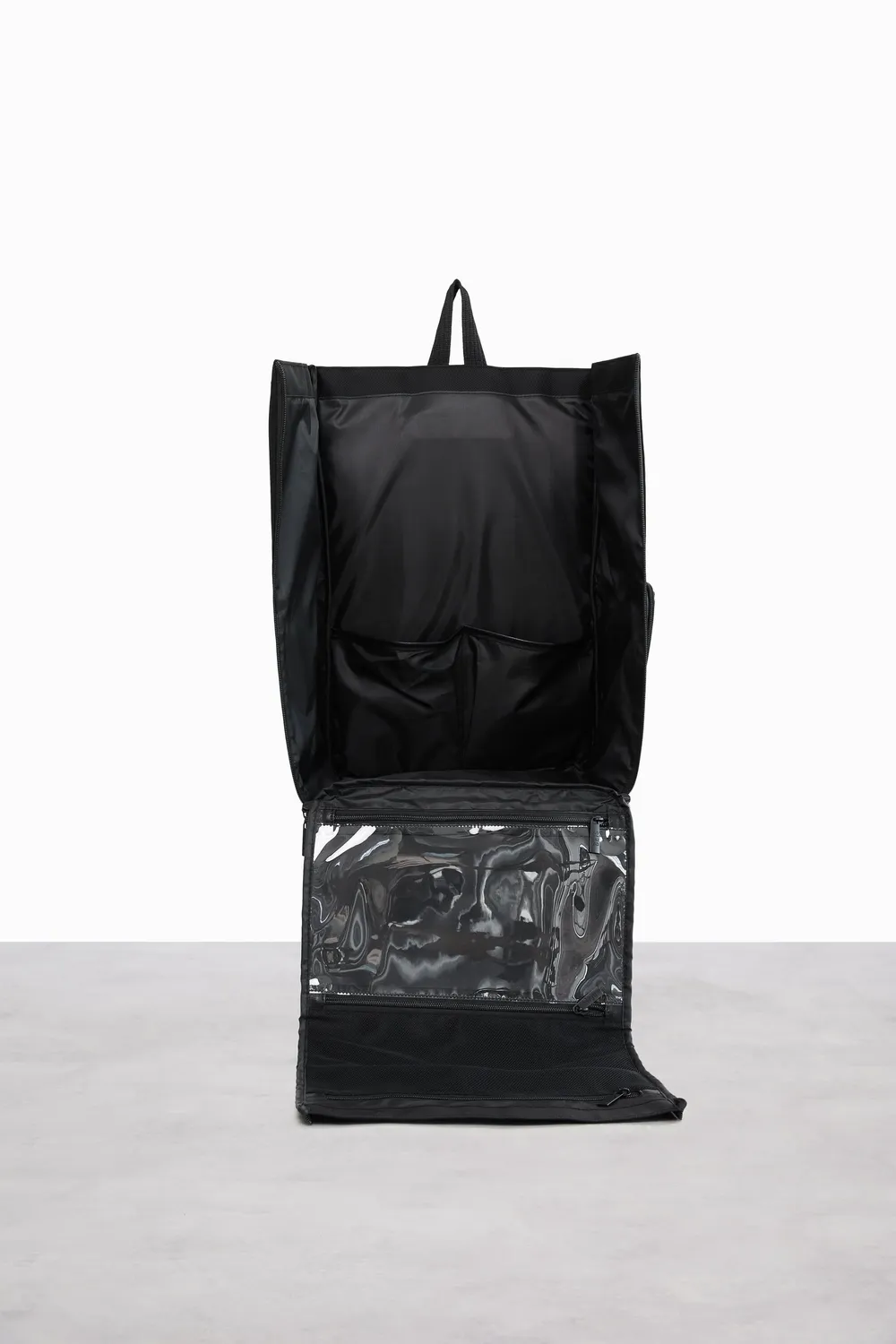 Beis Hanging Backpack Zaino Nero Appendibile Laptop