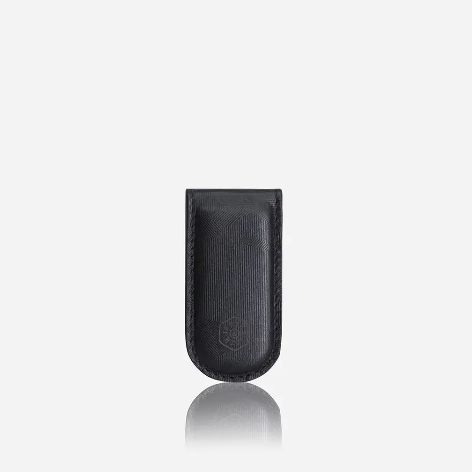 Jekyll & Hide Money Clip fermasoldi pelle Camo Black RFID
