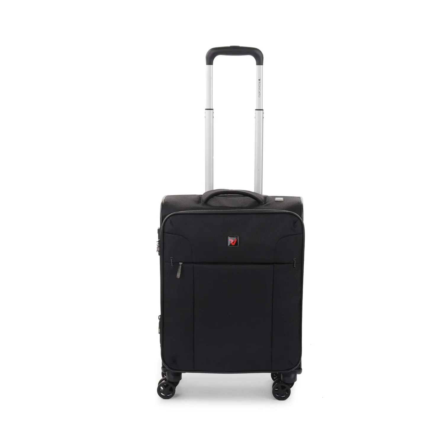 Roncato Evolution trolley cabina 55 cm nero espandibile