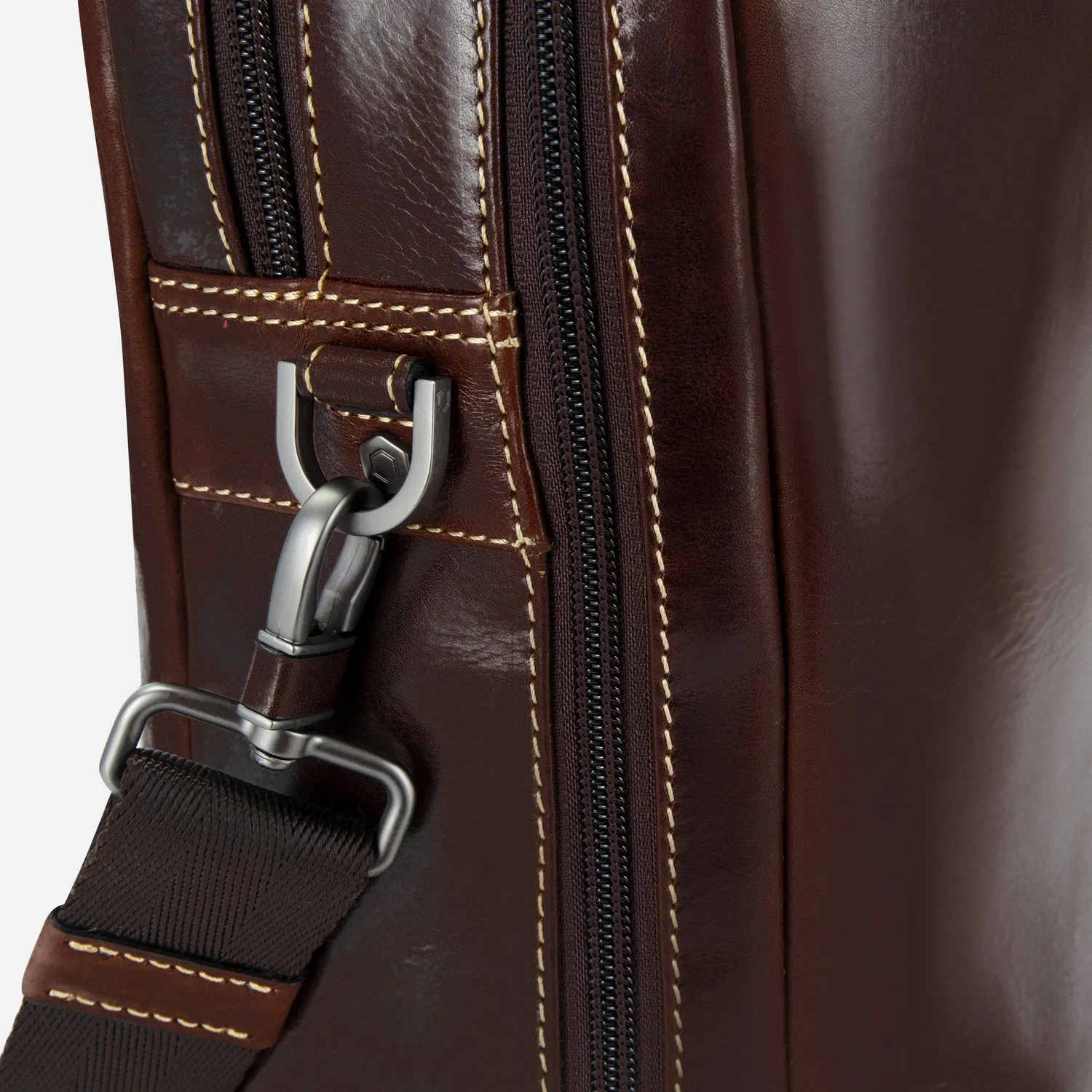 Jekyll & Hide Large Laptop Briefcase cartella 17" nera RFID